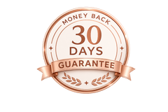 30-day money-back guarantee seal